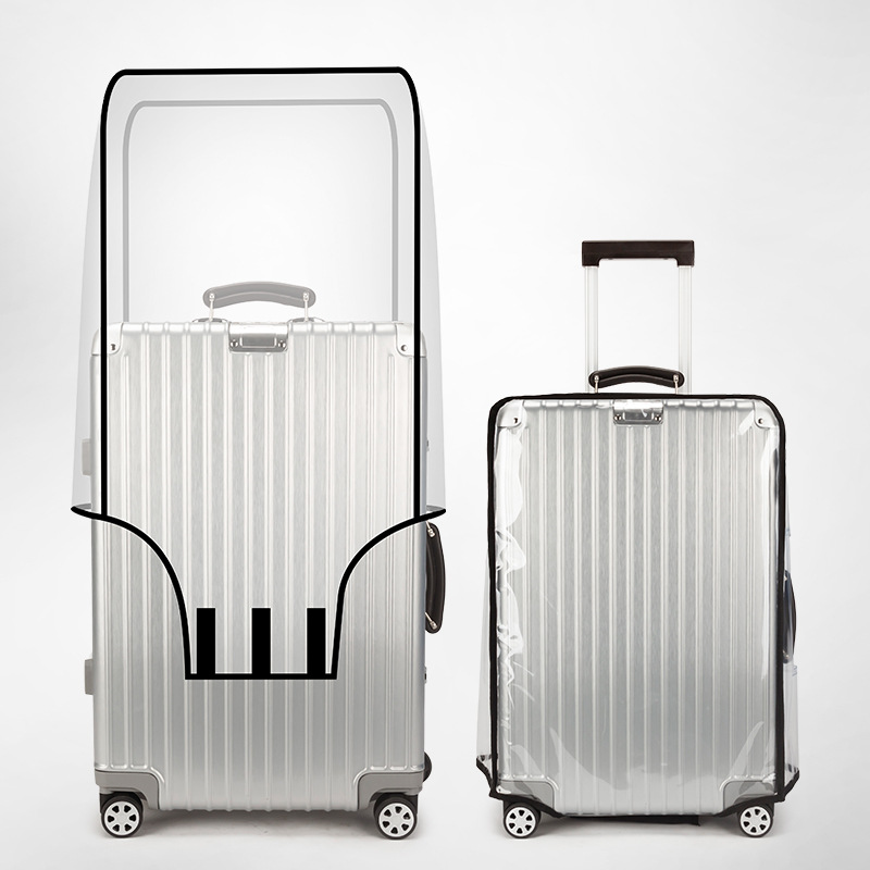 Pelindung Koper PVC Transparan - Luggage Protective Cover Transparent ulasan dan harga