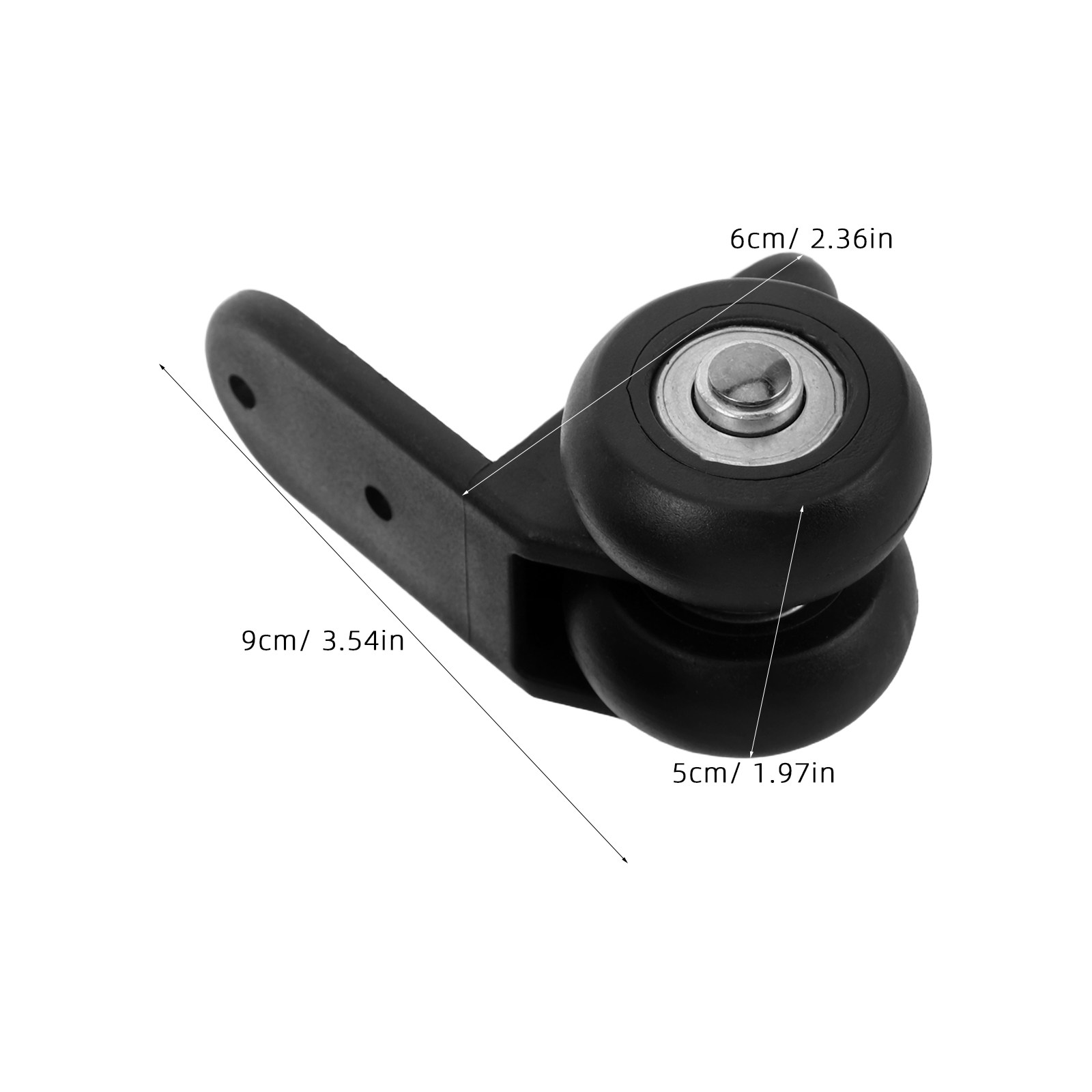 1 Pasang Roda Kastor Tugas Ber - Silent Replacement Luggage Wheels ulasan dan harga